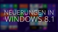 Neuerungen in Windows 8.1