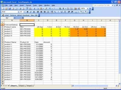 Excel Sales Forecasting