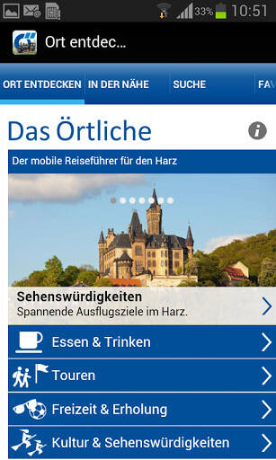  Harz-App von Das Örtliche