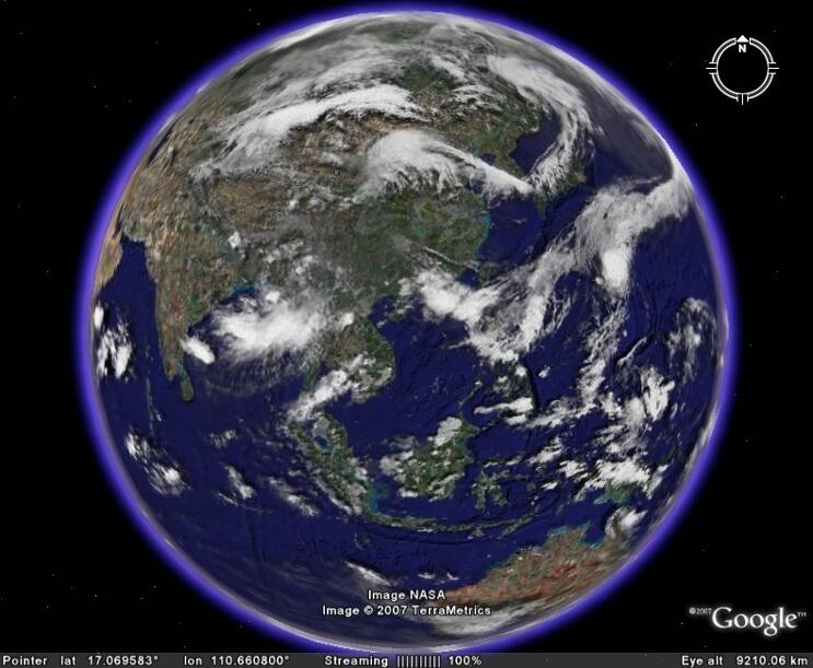  Live Global Clouds for Google Earth