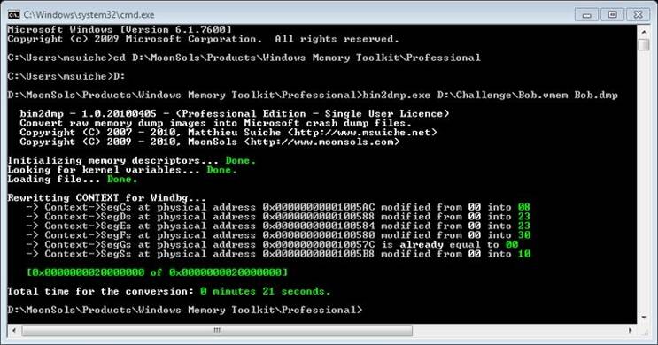  MoonSols Windows Memory Toolkit