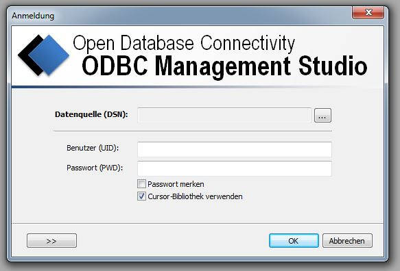  ODBC Management Studio