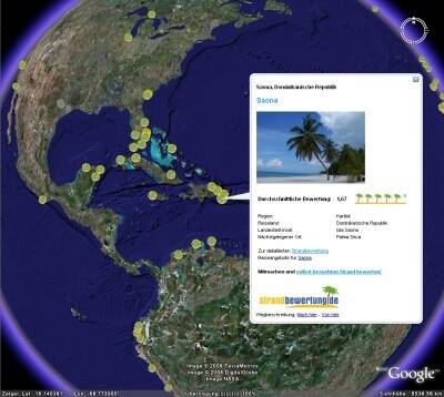  Strandbewertung.de Google Earth Plugin