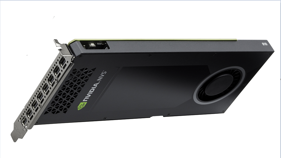 Nvidia NVS 810 MehrschirmKarte für acht 4KDisplays heise online
