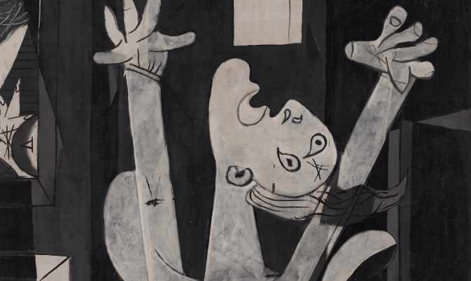 Neue Digitale Bibliothek Uber Picassos Guernica Heise Online