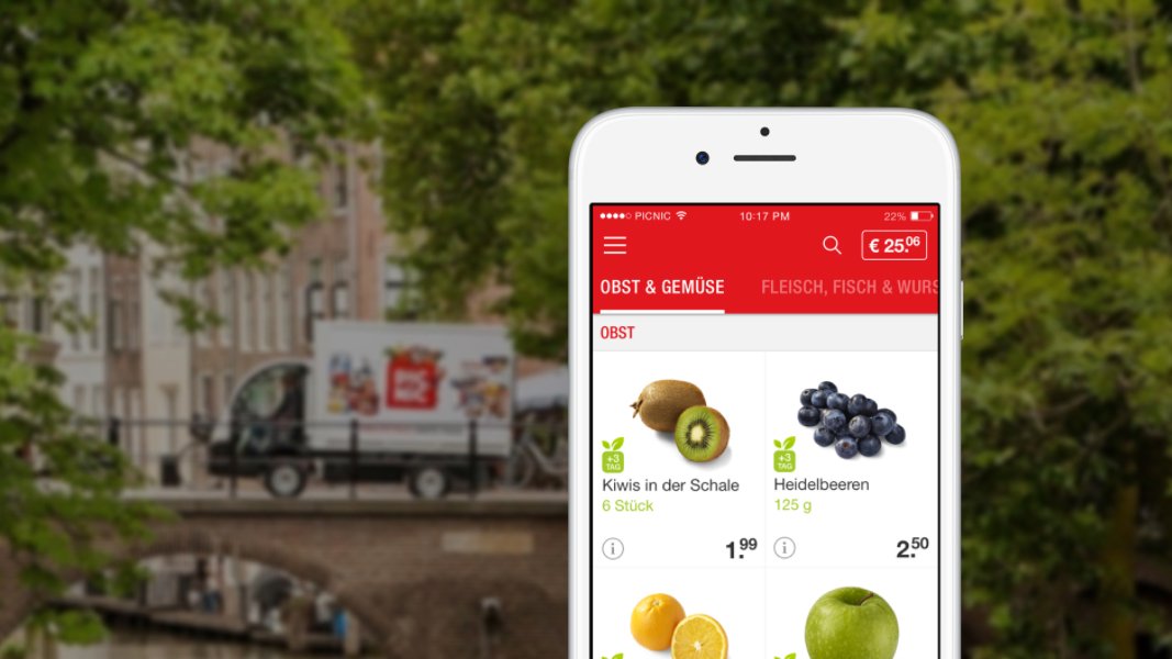 Online Supermarkt Picnic Eroffnet In Deutschland Heise Online