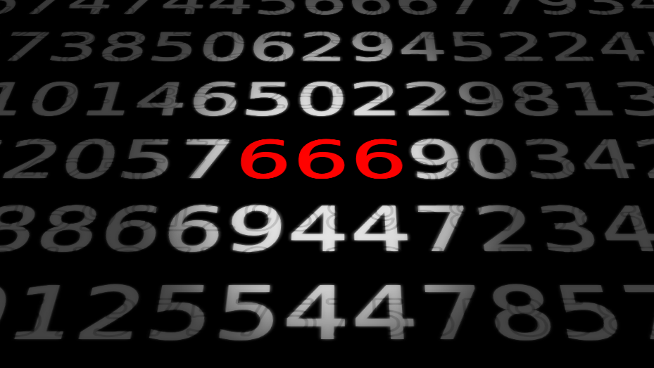 666 teufels bedeutung des zahl Teufelszahl 666,