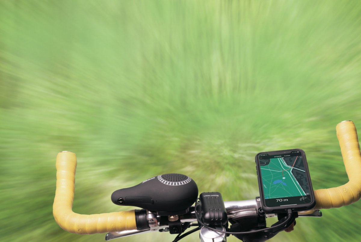fahrrad iphone laden