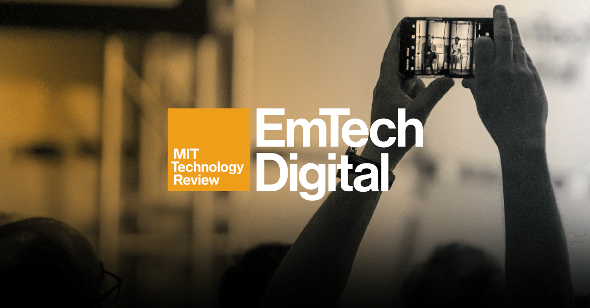 MITKonferenz "EmTech Digital" findet virtuell statt heise online