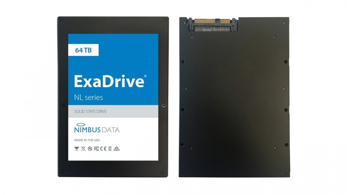 Nimbus ExaDrive NL 64TByteSSD für Server und gutbetuchte Nutzer