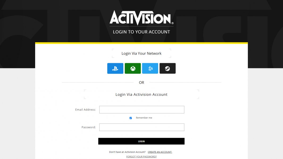 Как узнать activision id. Зона аккаунт.