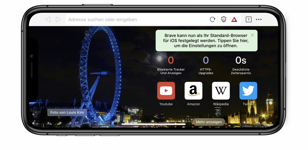 Browser Brave: Trinkgeld für Web-Seiten nur erlaubt, wenn Apple mitverdient