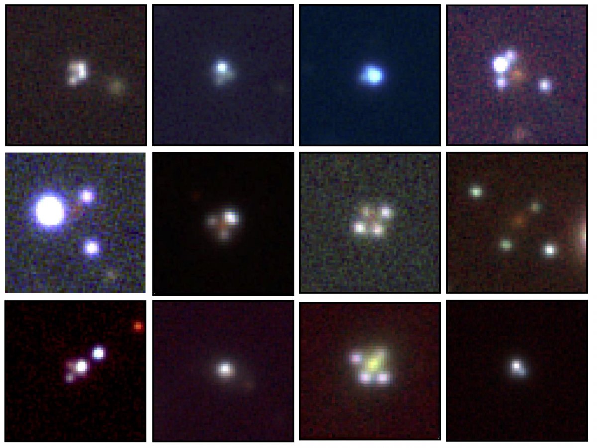 ESA-Weltraumteleskop Gaia: 12 neue Einsteinkreuze entdeckt - heise online