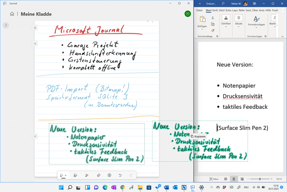 Notizprogramm Journal Einfach nur notieren heise online