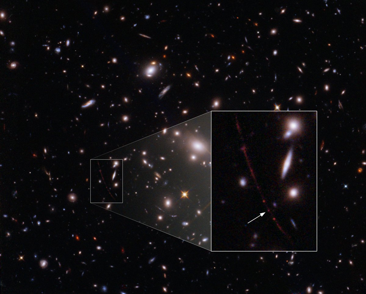 La luce ha impiegato 12,9 miliardi di anni: Hubble ha scoperto la stella più lontana finora