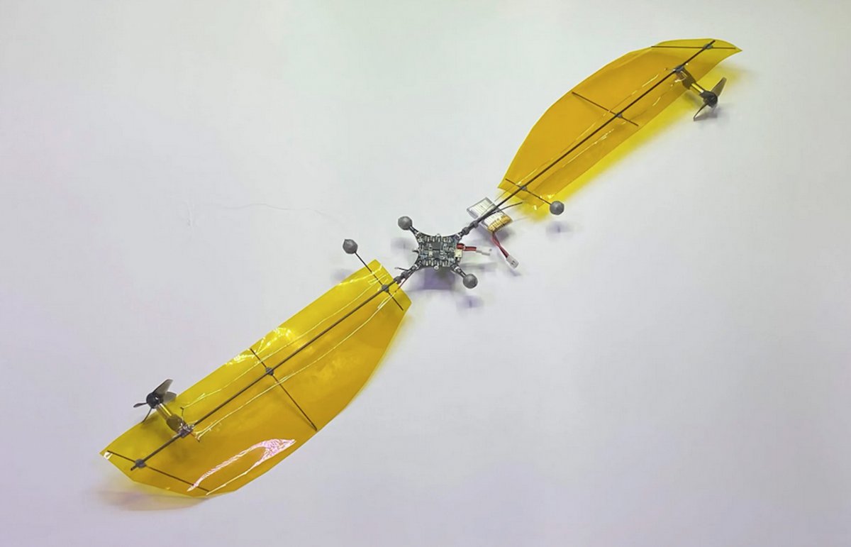 Forscher entwickeln Bicopter für lange Schwebezeiten