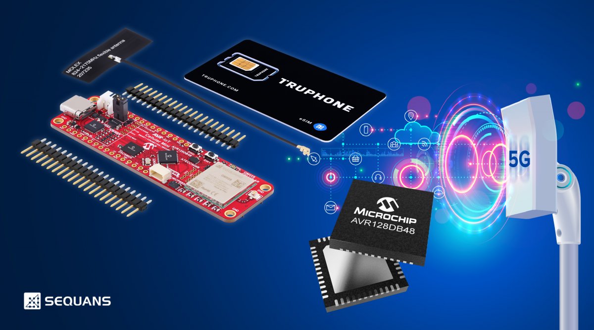 Internet of Things: Microchip stellt 8Bit-Entwicklungsboard für 5G-Netze her