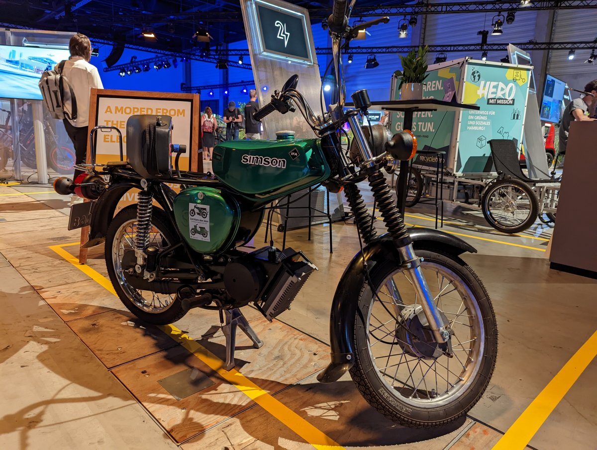 Second Ride: Elektro-Umbausatz für Simson-Mopeds