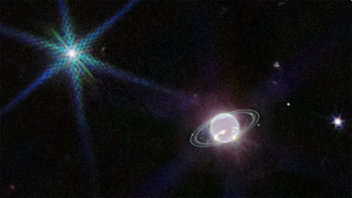 Teleskop James Webb mengambil gambar terbaik Neptunus sejak Voyager 2