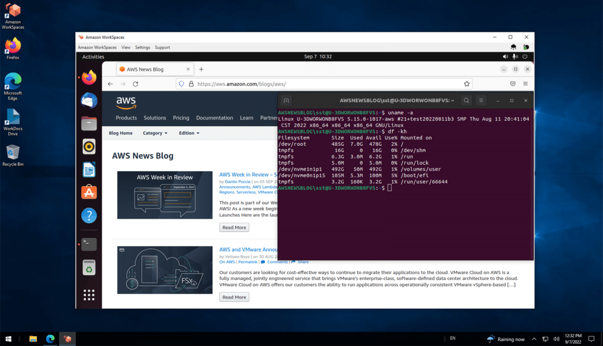 Amazon AWS bringt Ubuntu-Desktops aus der Cloud