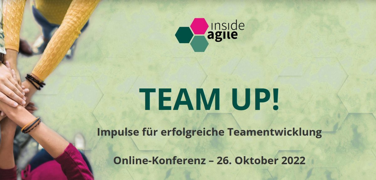 Team Up! Teamdynamiken begreifen mit der Konferenz für agile Teamentwicklung
