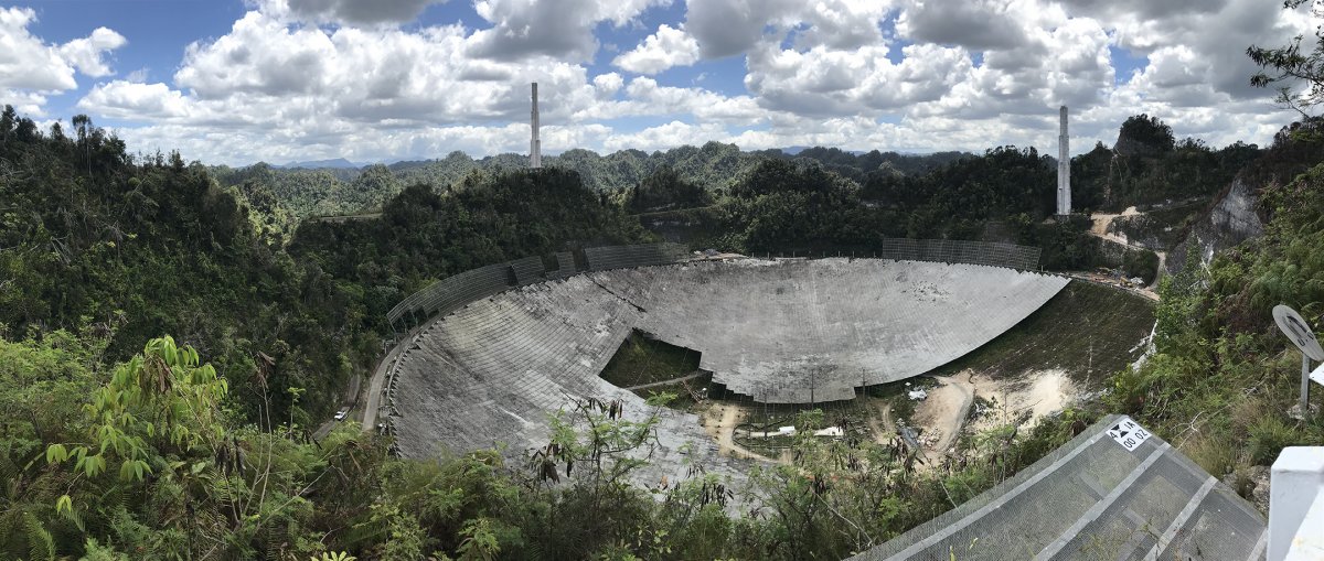Tras el derrumbe: el mundialmente famoso telescopio de Arecibo no será reconstruido