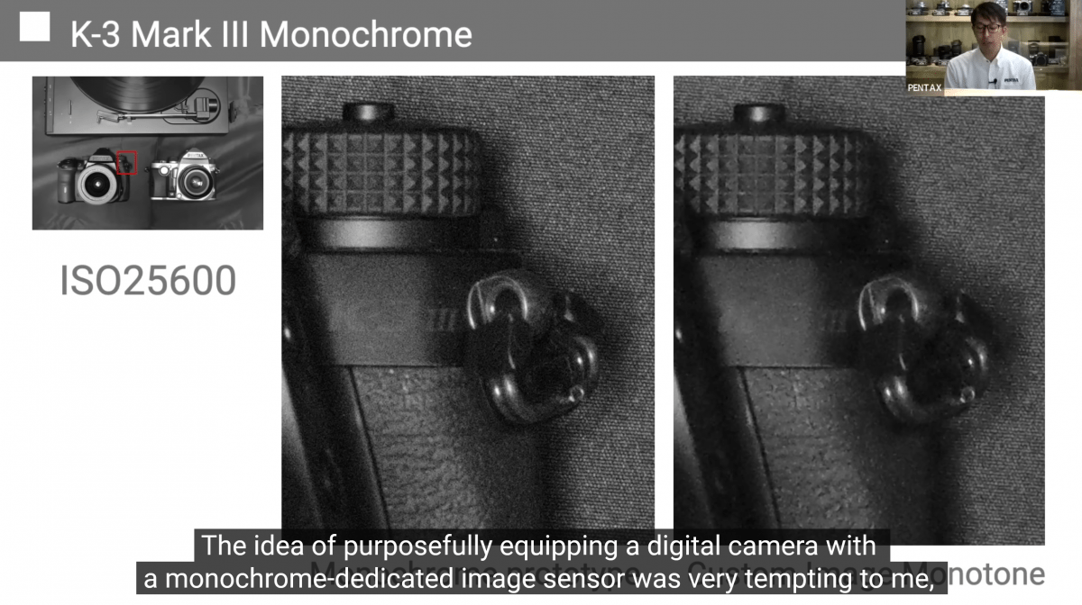 Digitale Schwarz-Weiß-Kamera: Pentax zeigt ersten Prototypen.