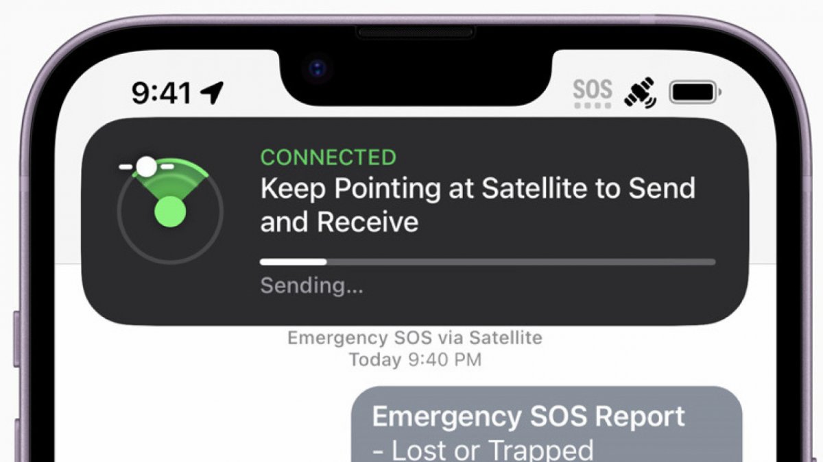 SOS satelit di iPhone: Kasus penyelamatan pertama yang diketahui