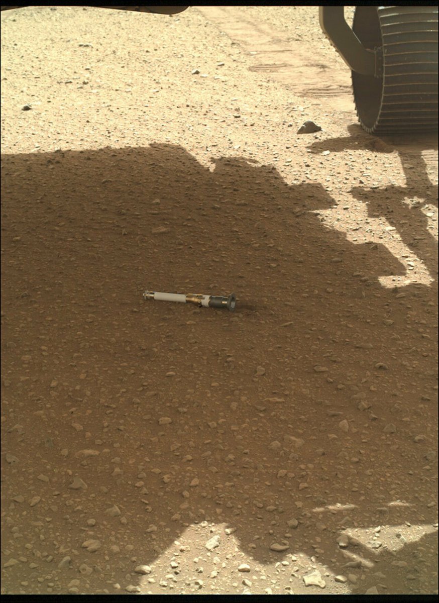 Mars Perseverance está depositando las primeras muestras de suelo para llevar a la Tierra