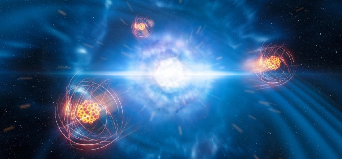Astrofisica: gli elementi pesanti “navigano” sulla Terra sulle onde di una supernova