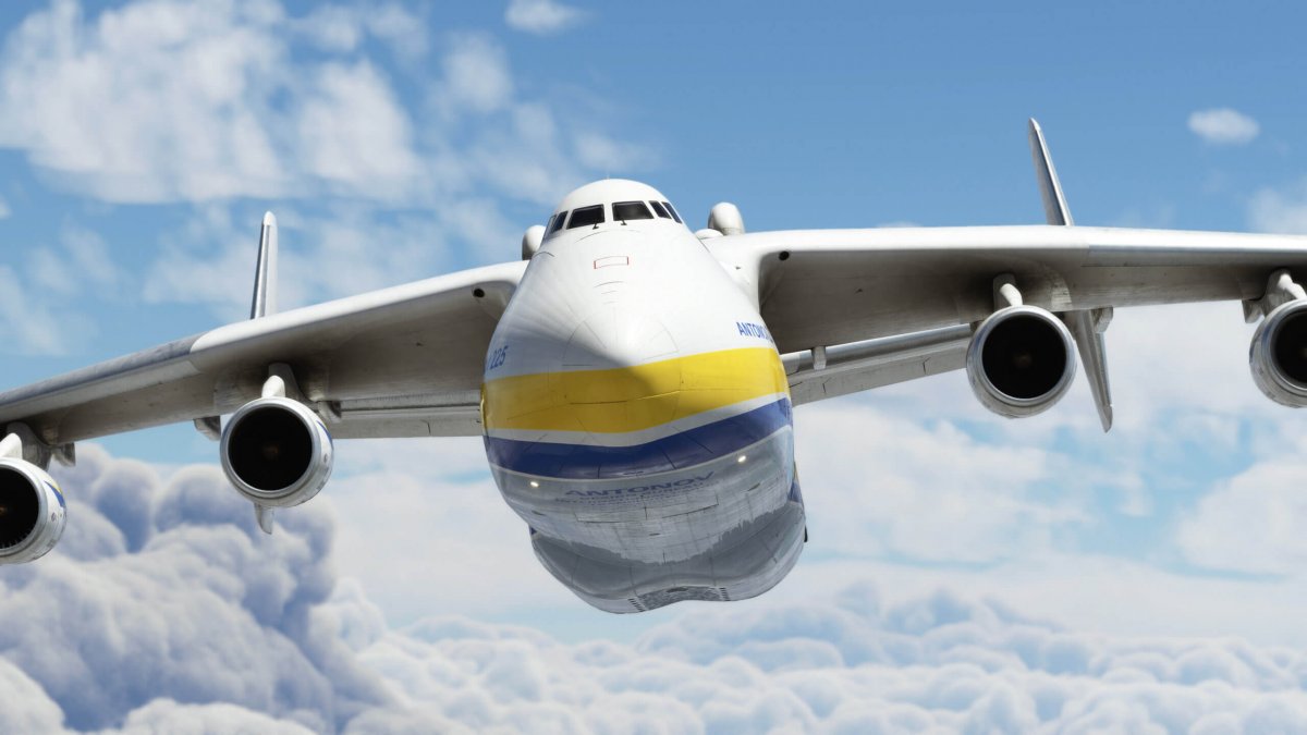 Antonov 225: l’aereo più grande del mondo arriva su “Microsoft Flight Simulator”