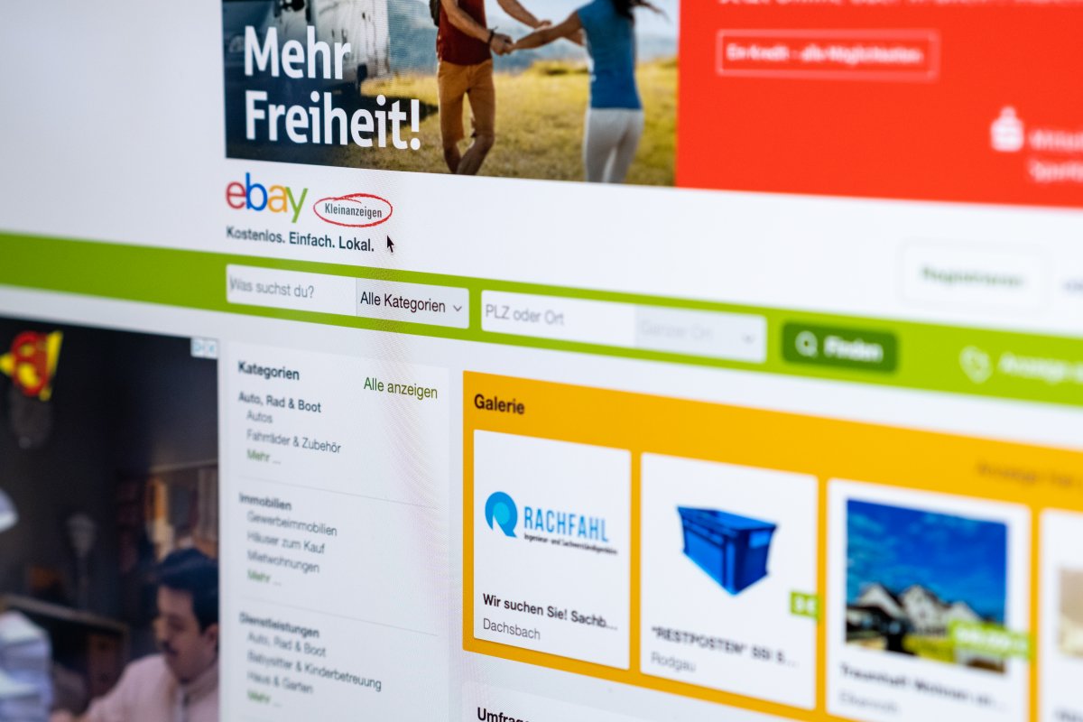 eBay-Kleinanzeigen: Anklage wegen Betrugs gegen drei Männer erhoben