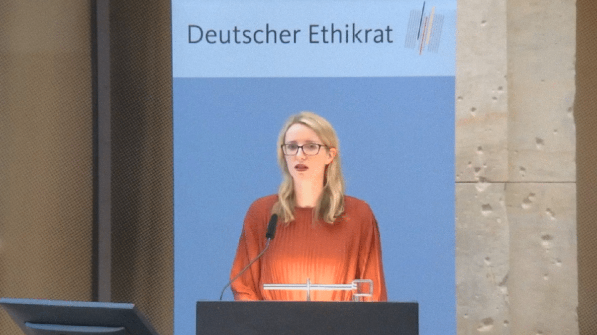 Ethikratvorsitzende Alena Buyx: "Datenschutz wird zu Unrecht gescholten"