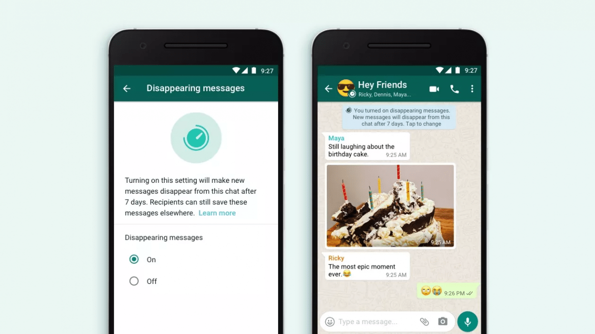 WhatsApp ogłasza funkcję tworzenia zakładek do wiadomości tymczasowych