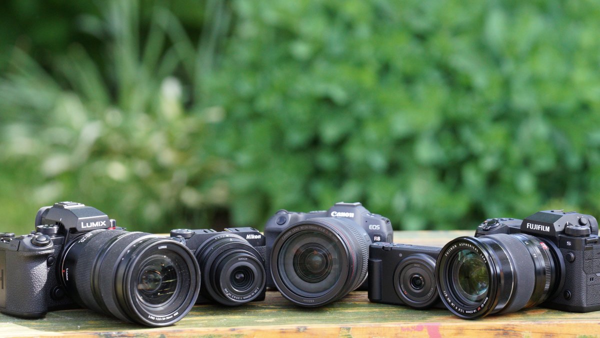 Fünf Hybridkameras im Test: Profiqualität beim Filmen und Fotografieren