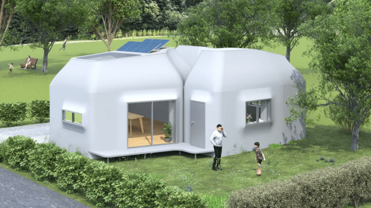 日本の新興企業が2人用の家を3万5000ユーロで設計