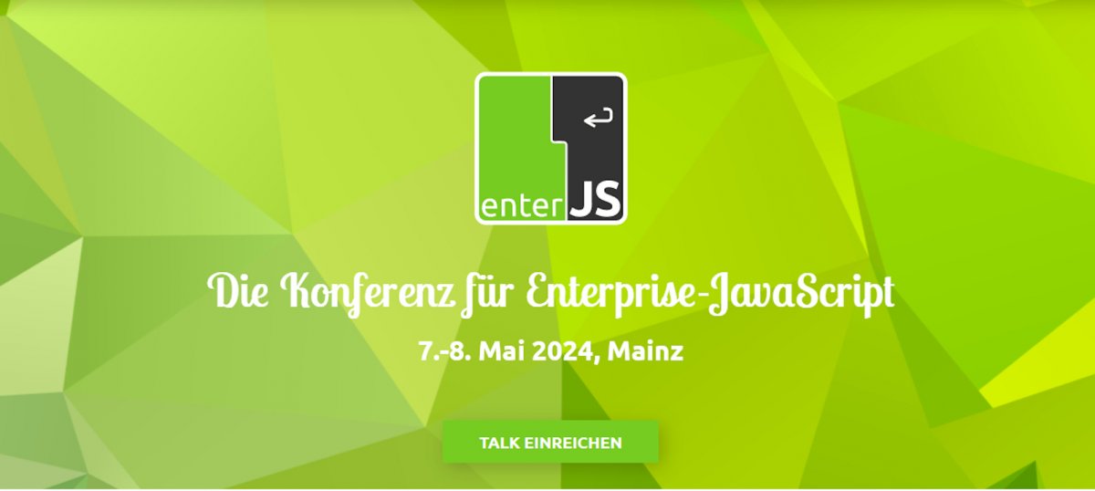 Enterprise-JavaScript: Call for Proposals für enterJS 2024 gestartet