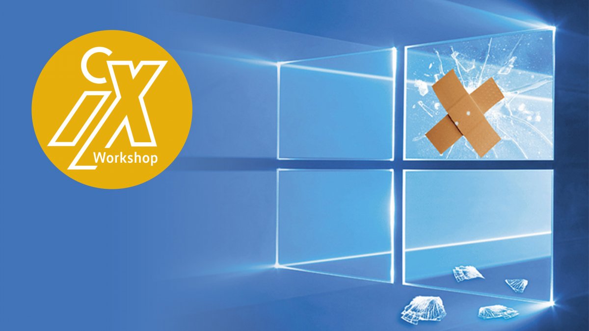 iX-Workshop: Windows 10 und 11 im Unternehmen absichern