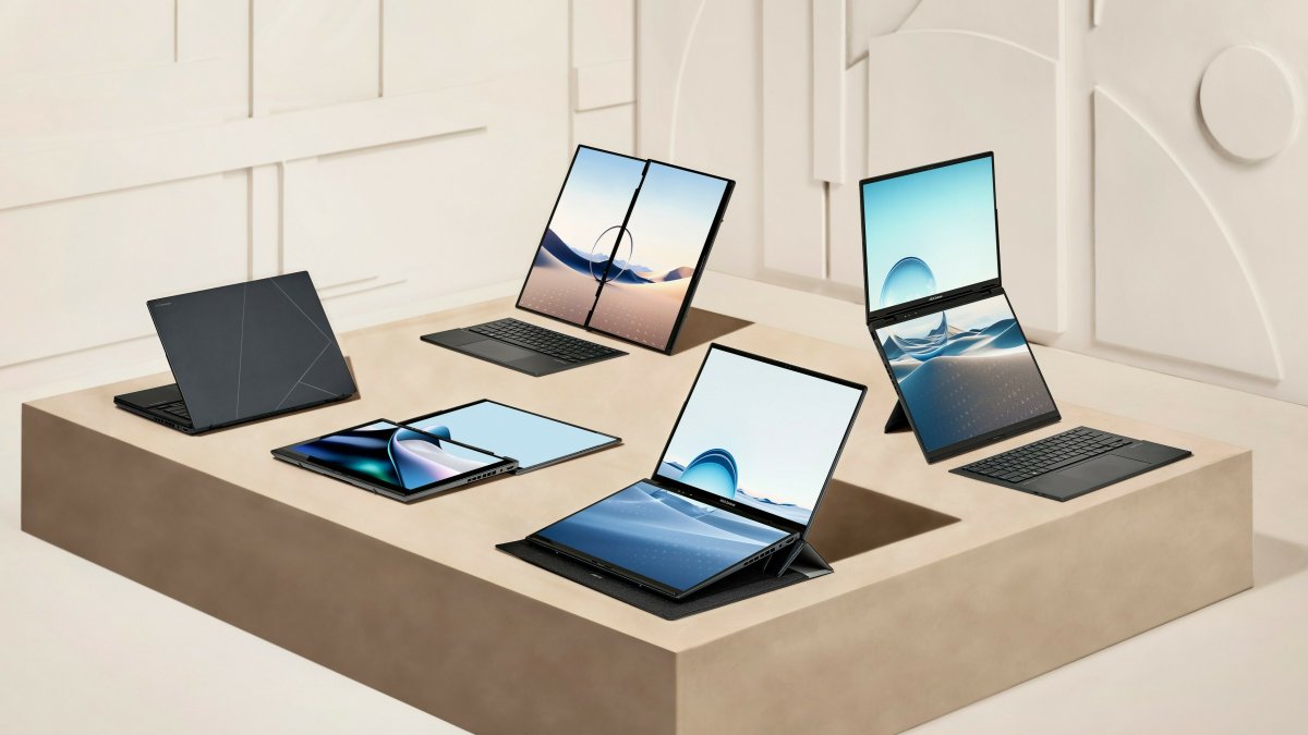 Asus menawarkan ZenBook Duo dengan dua layar sentuh berukuran sama