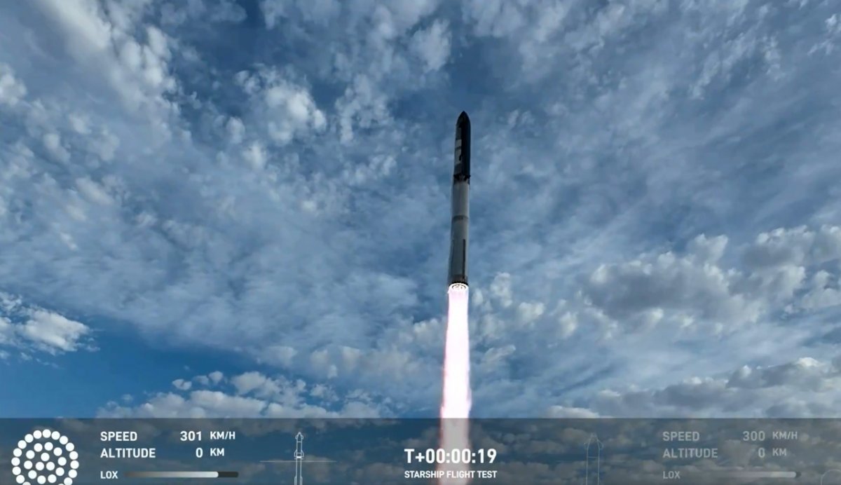 SpaceX : la fusée géante Starship a de nouveau décollé et tourne autour de la Terre