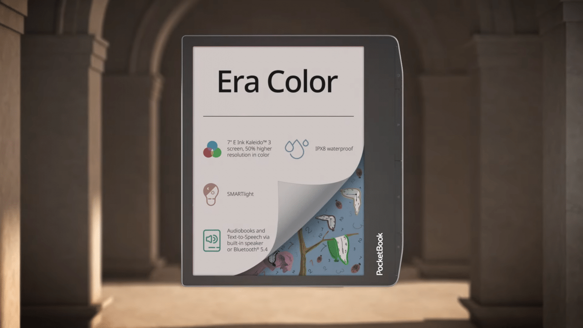 Warna Era Pocketbook: E-reader baru dengan tampilan berwarna berharga 260 euro