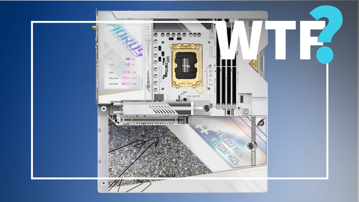 Gold-plated USB ports are followed by gold-plated CPU Gold-plated USB ports are followed by gold-plated CPU