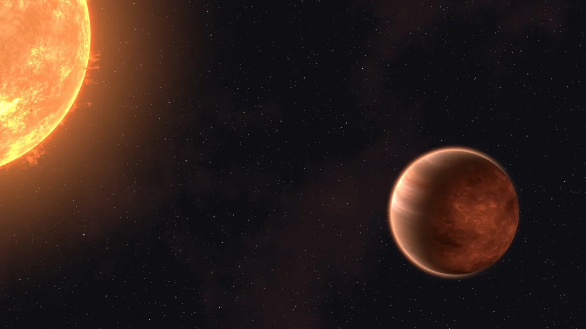 Egzoplaneta WASP-43b: Chmury płynnej skały, ale zaskakująco wolne od metanu