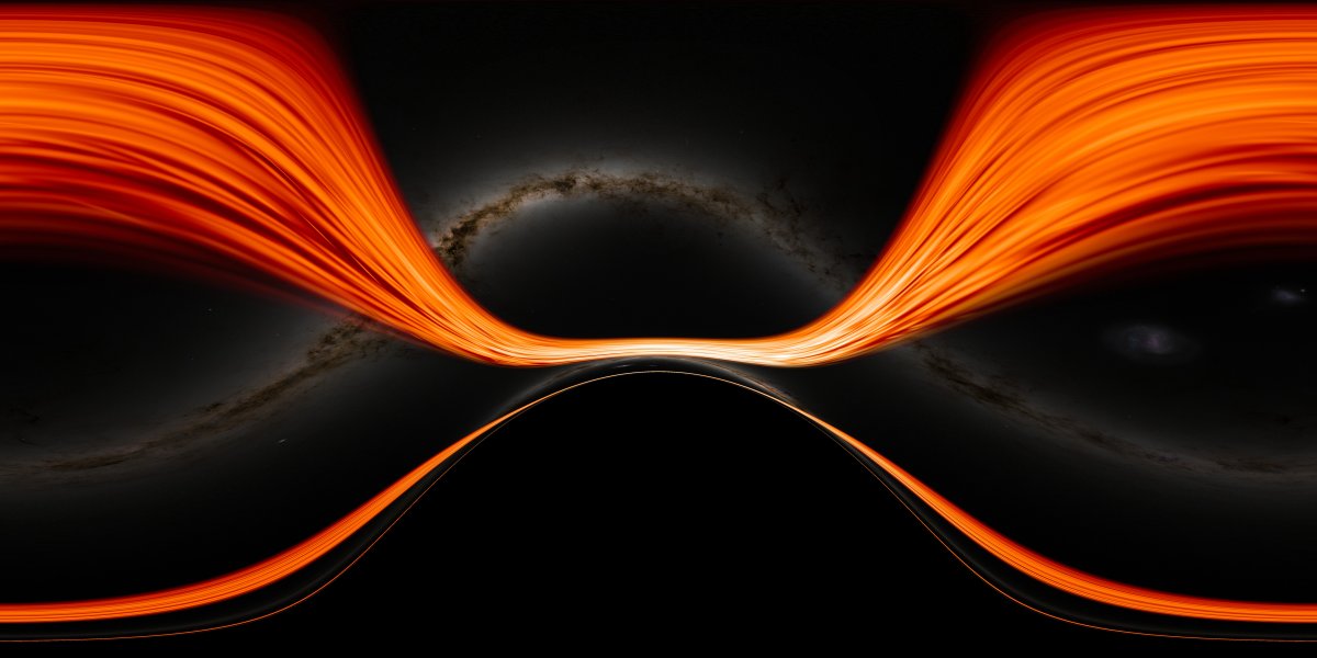 “Effetti strani”: la NASA rende l'immagine di una caduta in un gigantesco buco nero