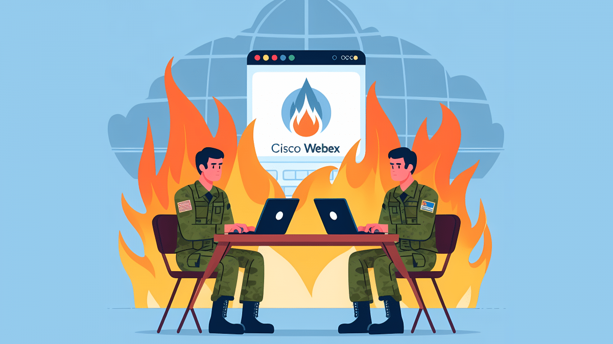 Bundeswehr suspends use of Webex for external communication | heise online