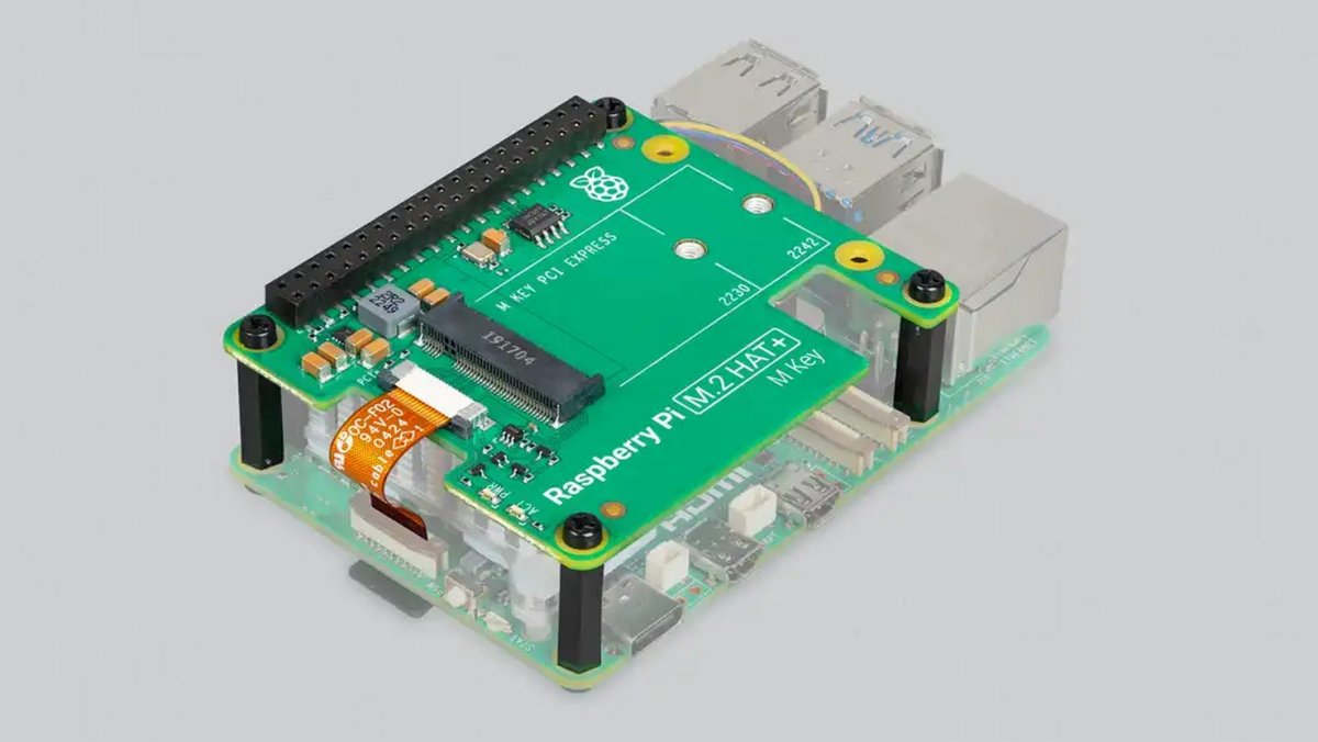 Raspberry Pi 5: “Resmi” SSD adaptörü artık 13 Euro karşılığında mevcut