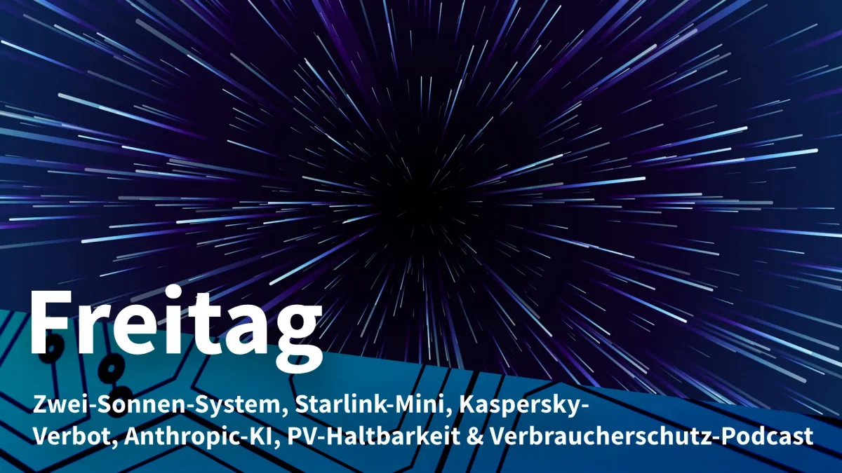 Jumat: Matahari Kedua di Bima Sakti, Starlink untuk akses internet seluler