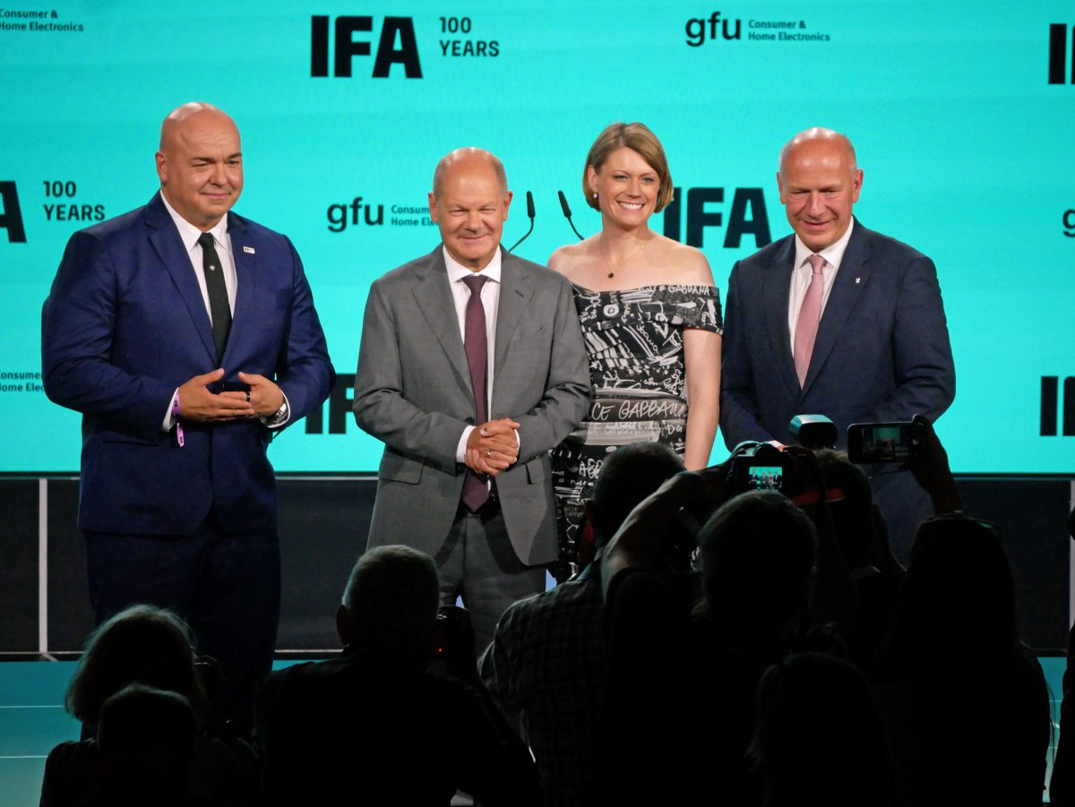 Federal Chancellor opens IFA 2024 heise online