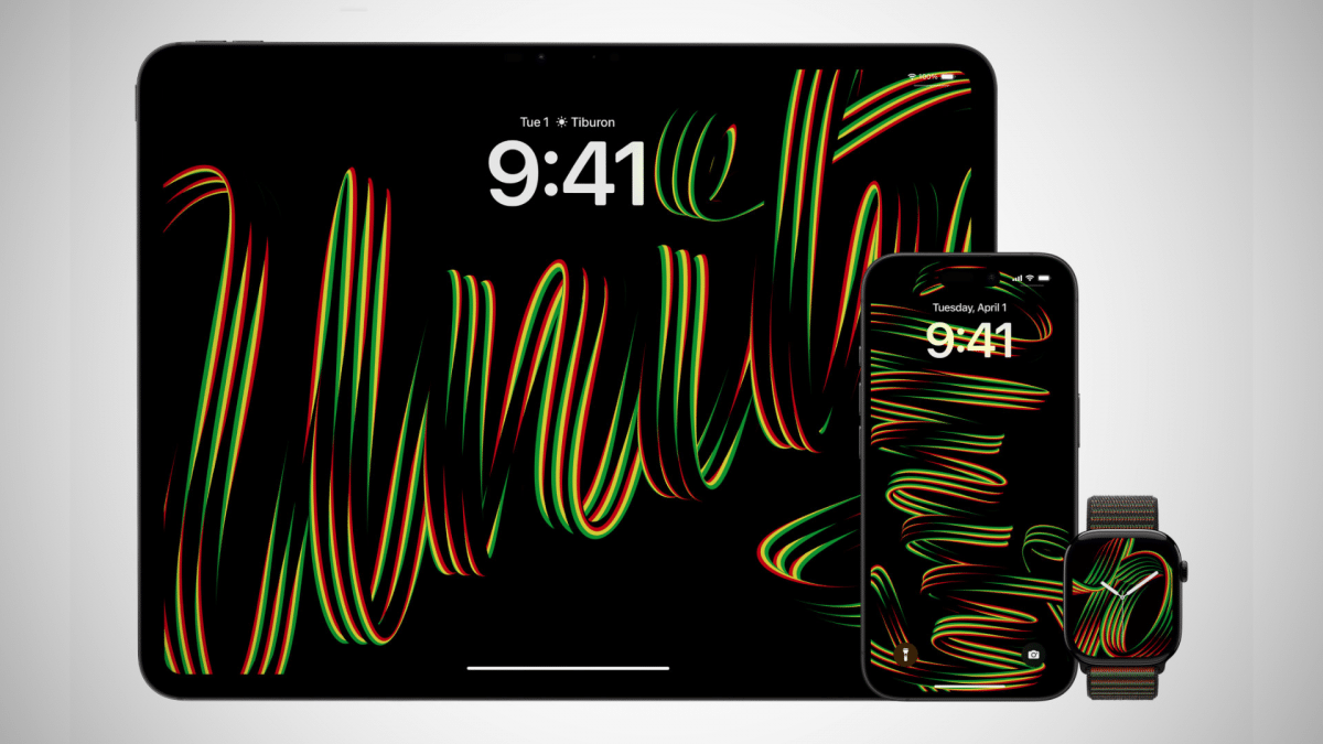 Apple, Kara Tarih Ayı için Bilezik ve Dial For