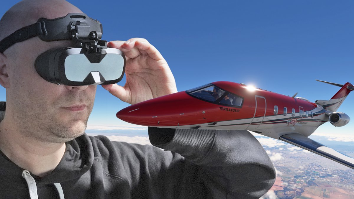 heise+ | Kompakte VR-Brille mit 8K-Auflösung für PC-Spiele: MeganeX Superlight 8K im Test